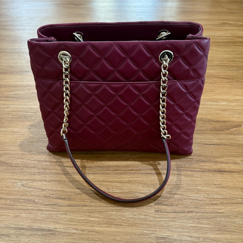 Kate Spade Natalia Smooth Quilted Leather Tote Bag - Picture 6 of 12
